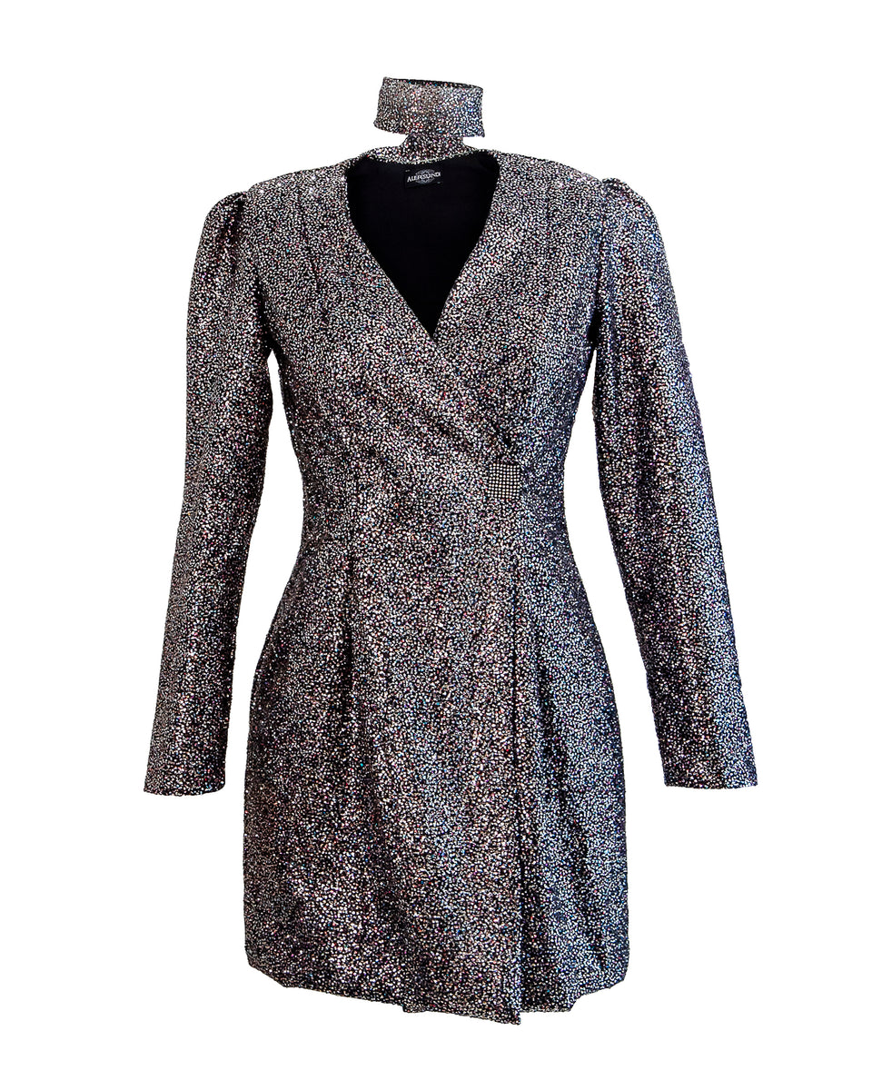 GLITTER PARTY BLAZER DRESS