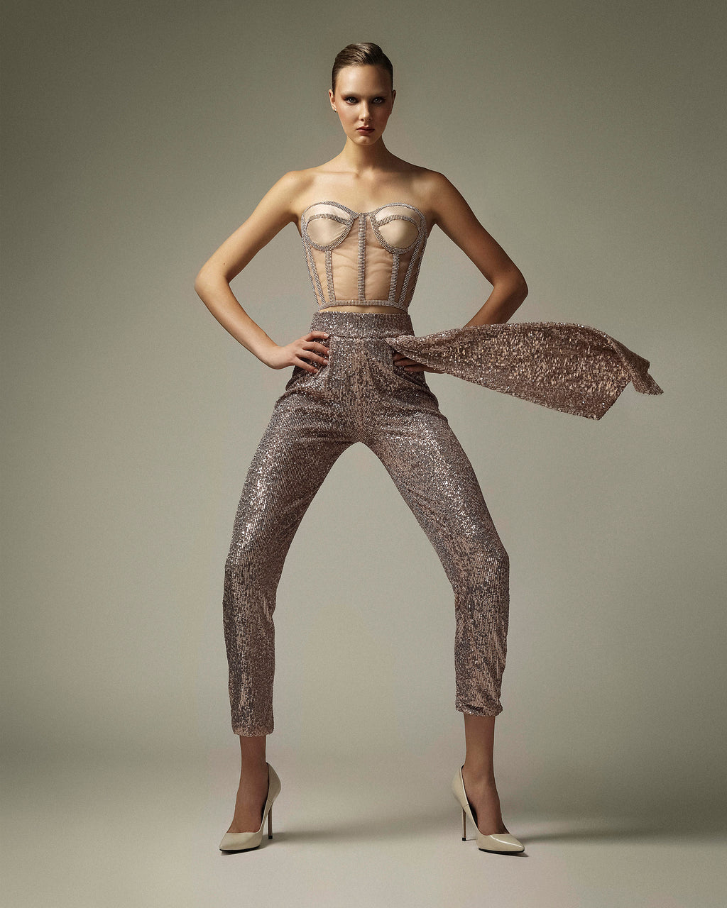 Glitter Bustier
