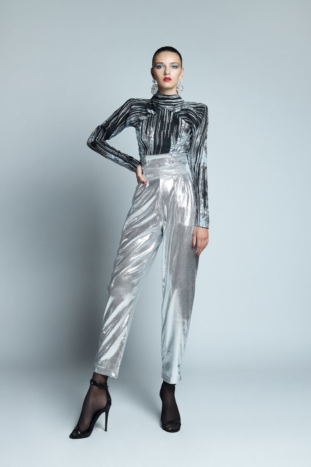 SILVER PANTS