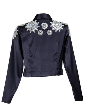 CRYSTAL FLOWER BOLERO