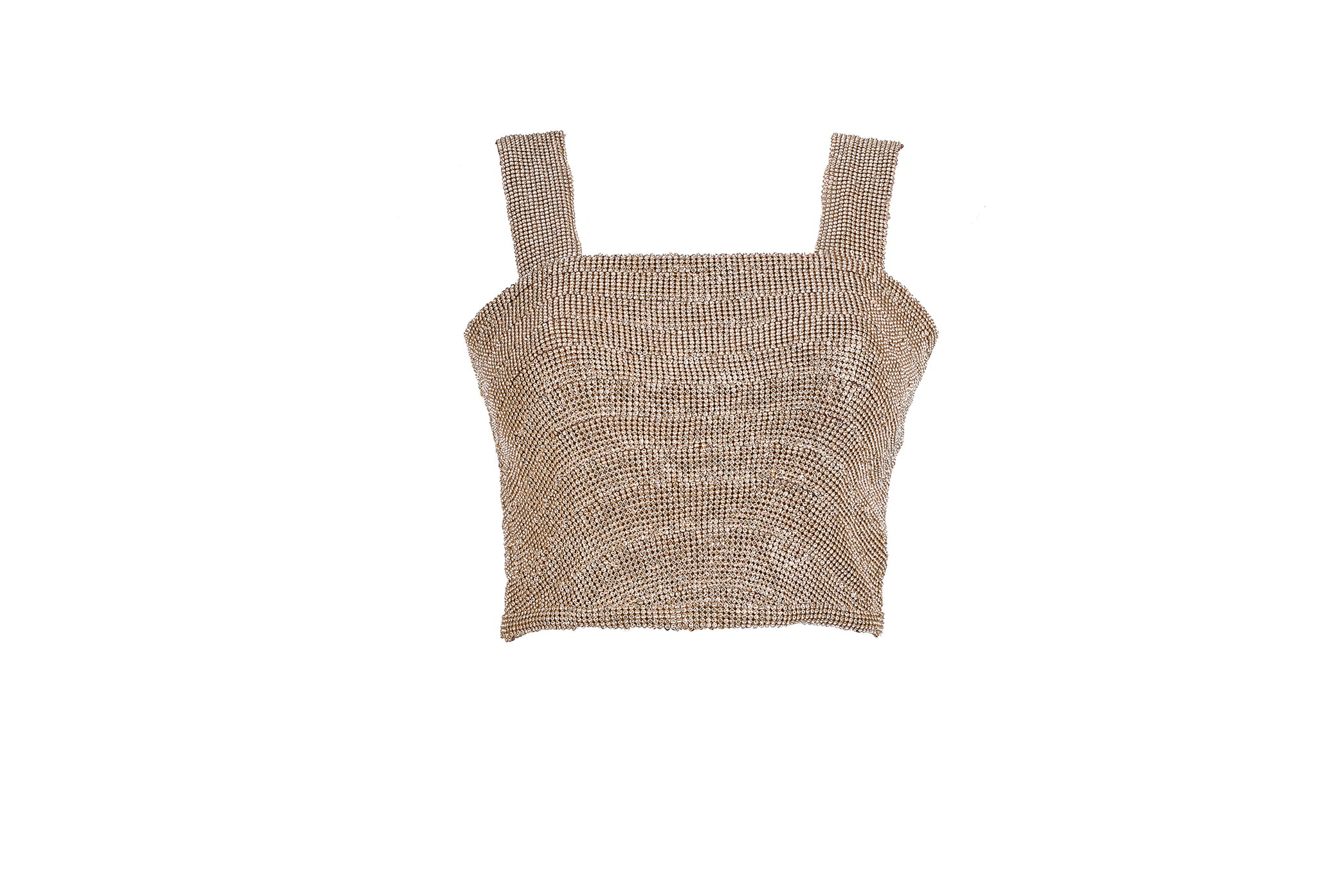 Shiny Gold Cristal Top
