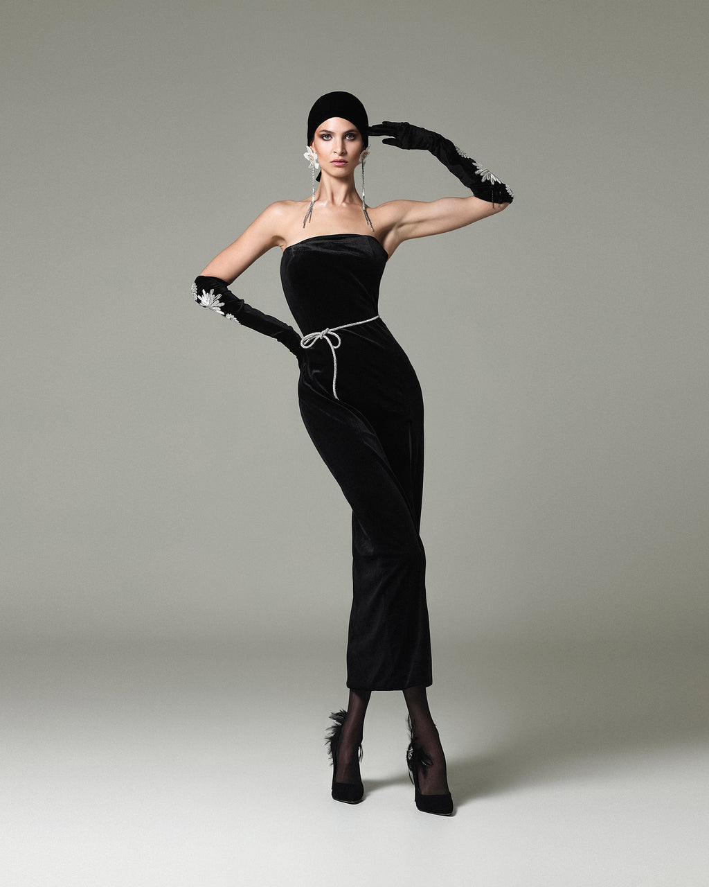 VELVET NOIR DRESS
